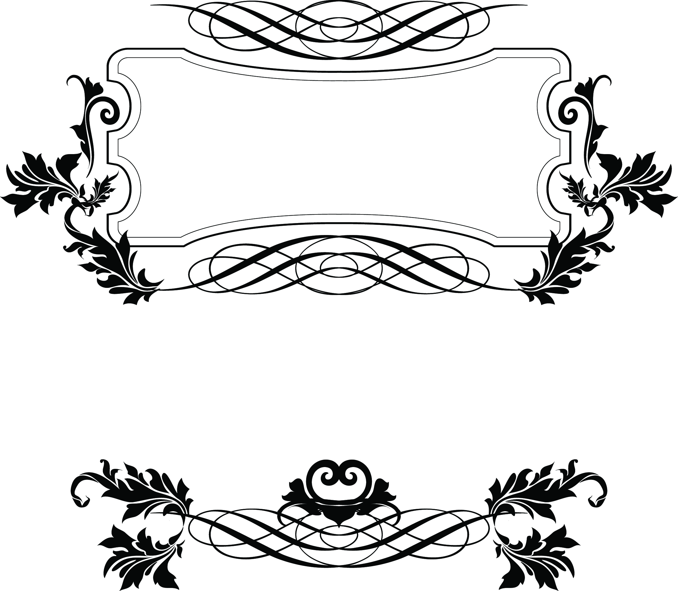 Free Vector Decorative Borders Free Vector Decorative Borders