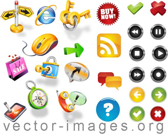 Free Vector Graphic Icons Business