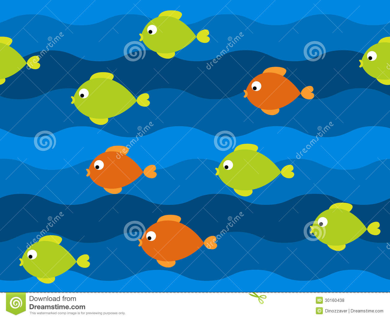 Free Vector Patterns for Fish