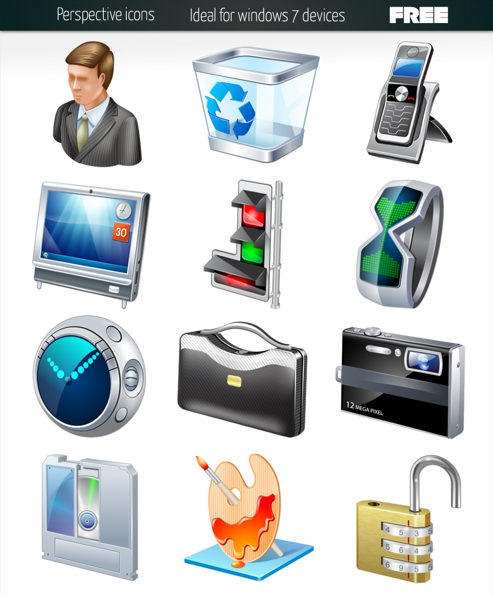 Free Windows 7 Icons Free Windows 7 Icons