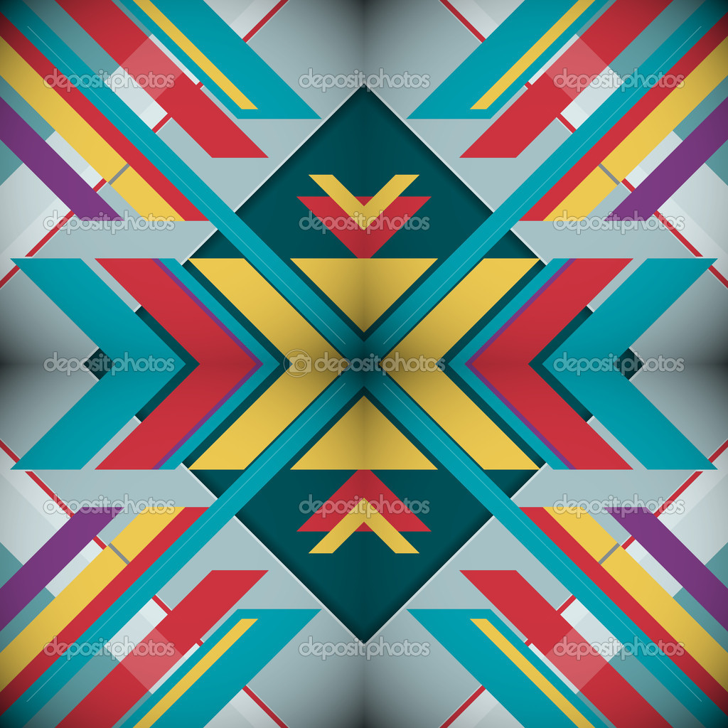 Geometric Abstract Vector Design