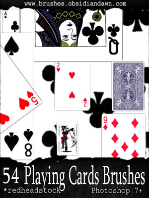 GIMP Brush Playing Card