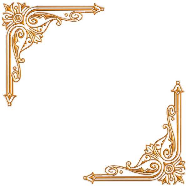Gold Elegant Border Designs