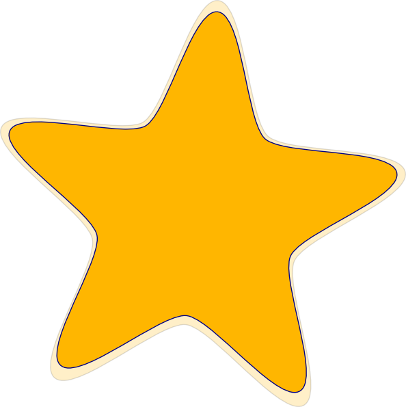 Gold Star Clip Art