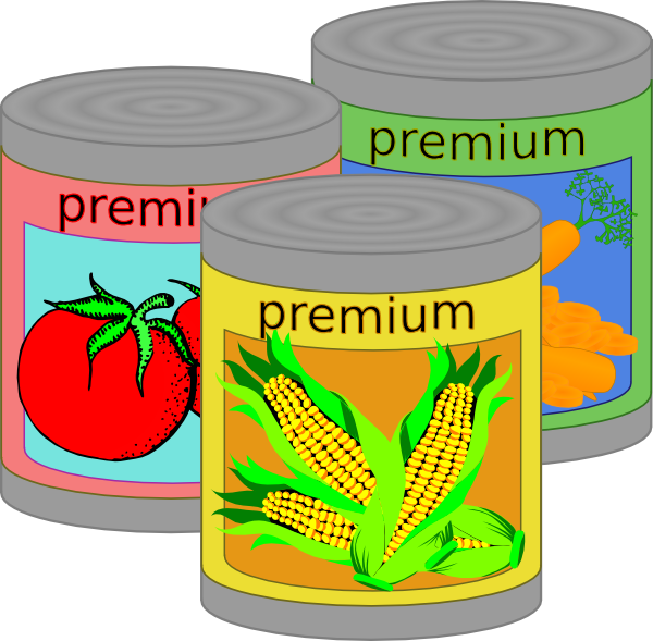 Good Canned Food Clip Art