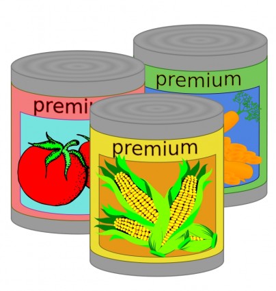Good Canned Food Clip Art
