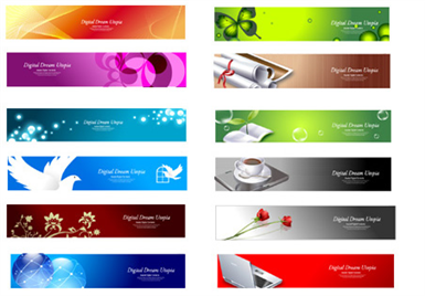 Graphic Design Website Header