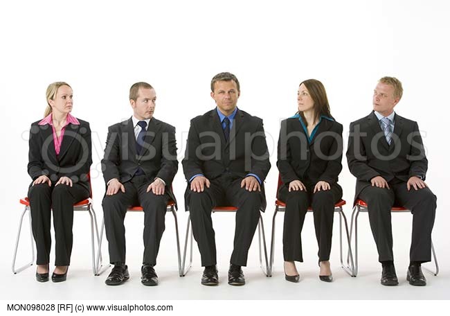 Group of Business People Sitting