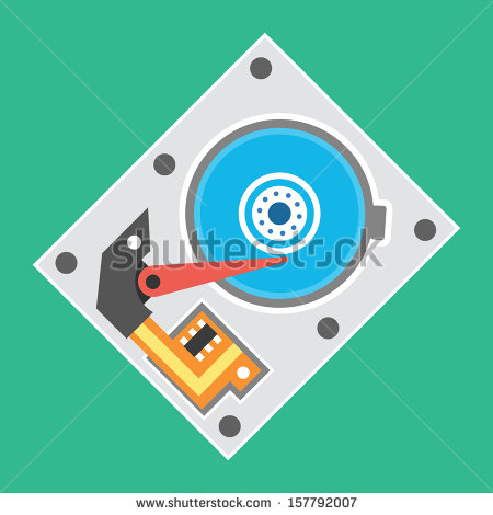 Hard Drive Icon Vector