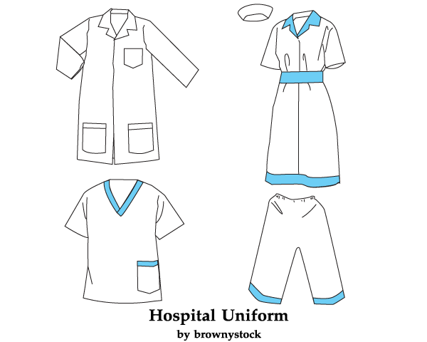 Hospital Uniform Vector Free Download