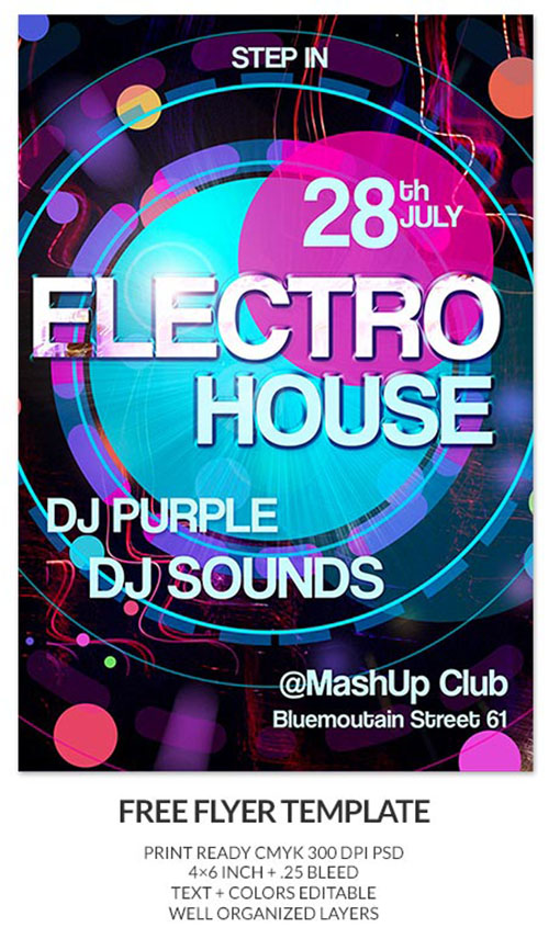 House Party Flyer Templates Free