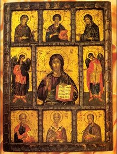 Icon Byzantine Art Archangel