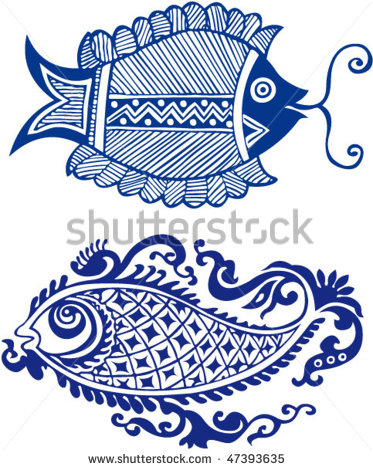 Indian Fish Design Indian Fish Design