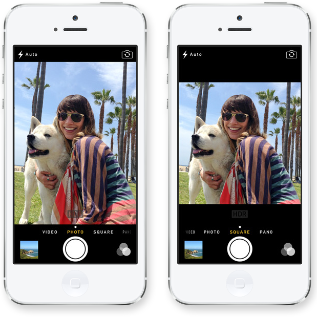 iOS 7 Camera App iPhone