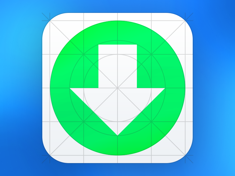 iOS 7 Icon Template