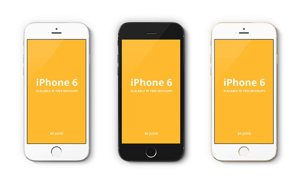 iPhone 6 Mockup PSD