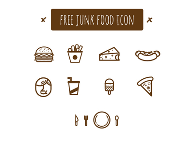 Junk-Food Icons