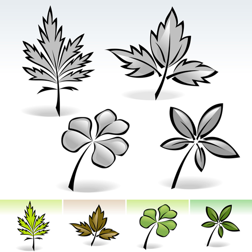 Leaves Vector Simple