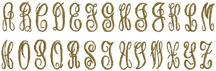 Master Circle Monogram Font Master Circle Monogram Font