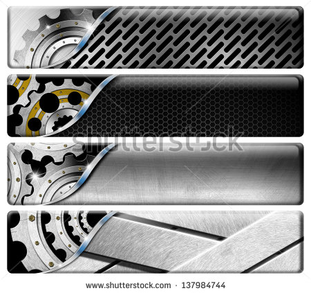 Metal Business Header Background