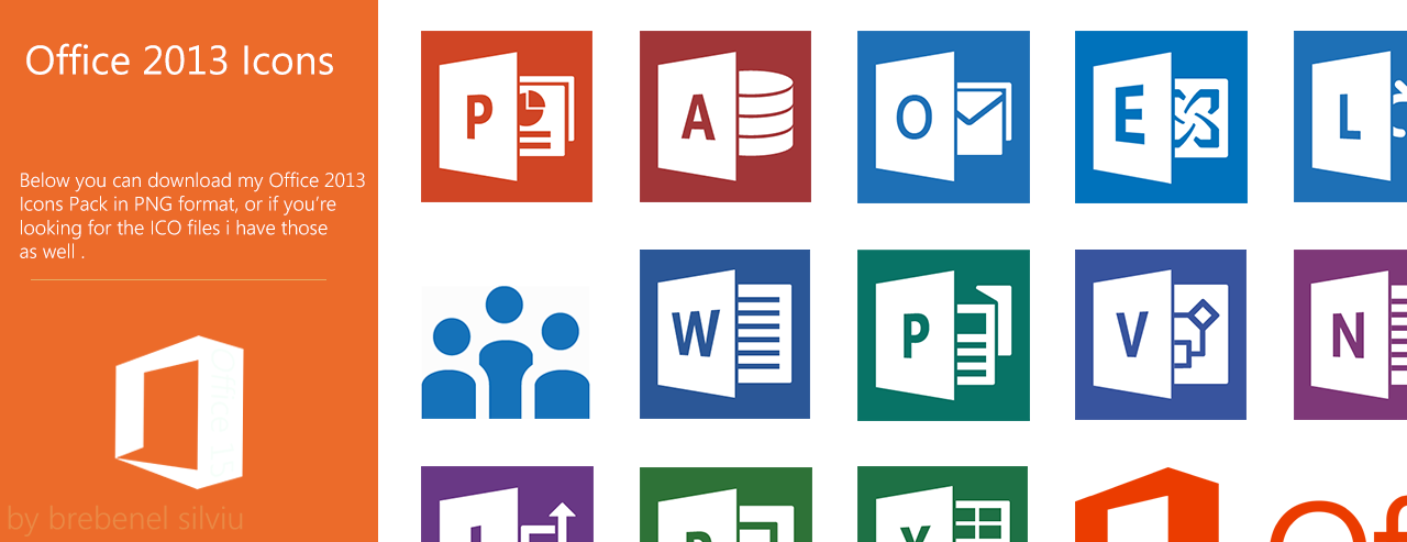 Microsoft Office 2013 Icon Pack