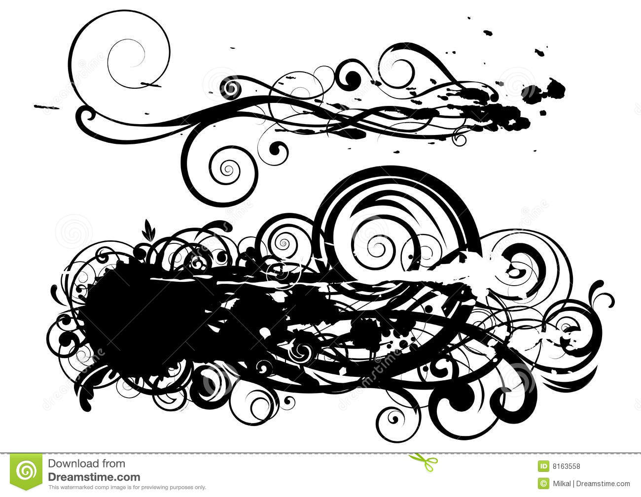 Modern Swirl Design Modern Swirl Design