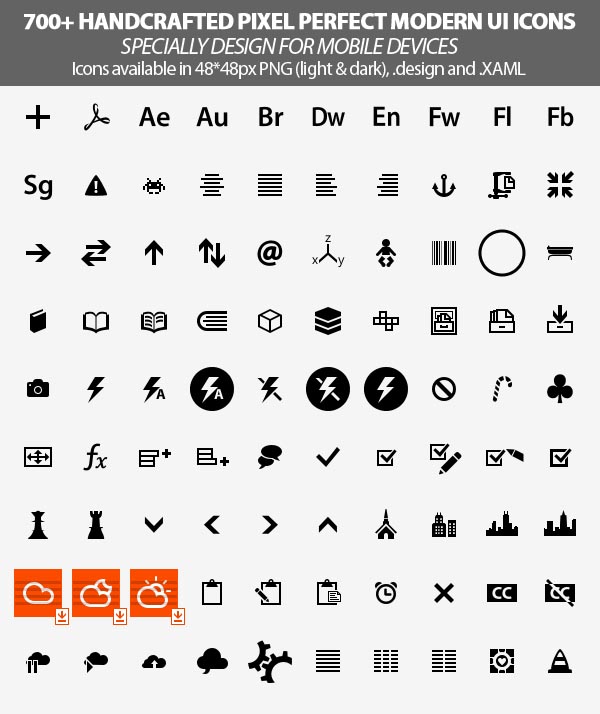 Modern UI Icons