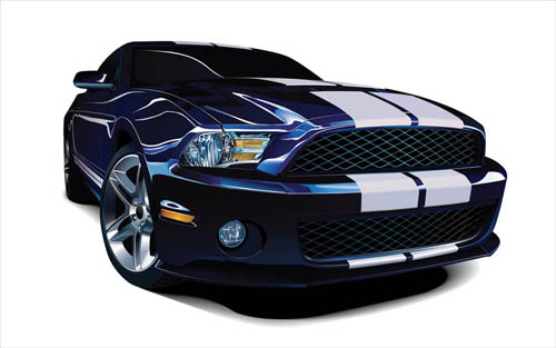 Mustang Car Vector
