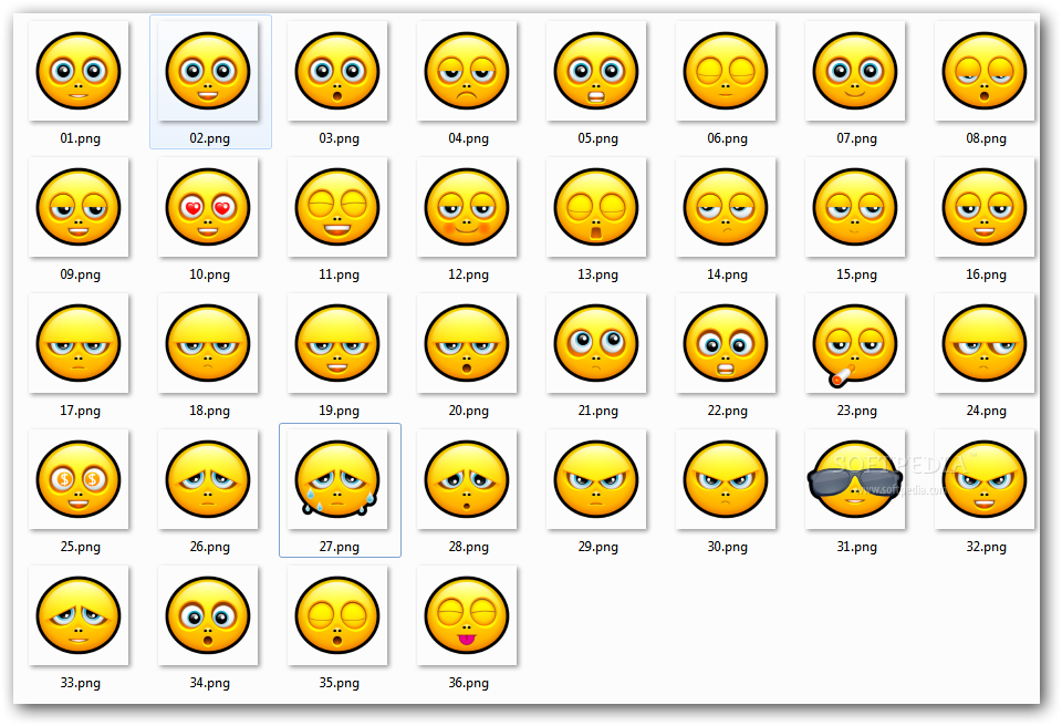 New Year Emoticons