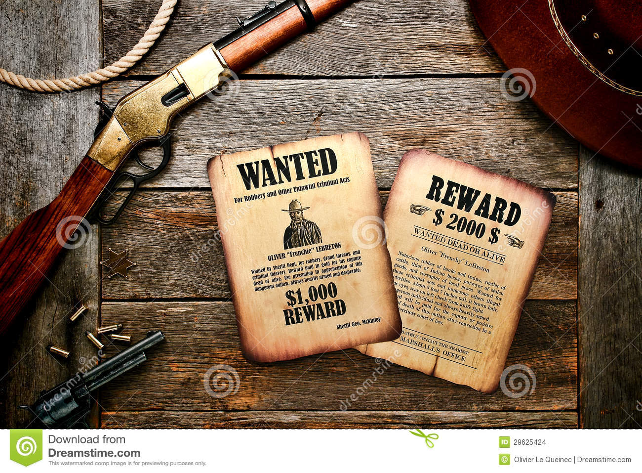 Old West Wanted Poster Font