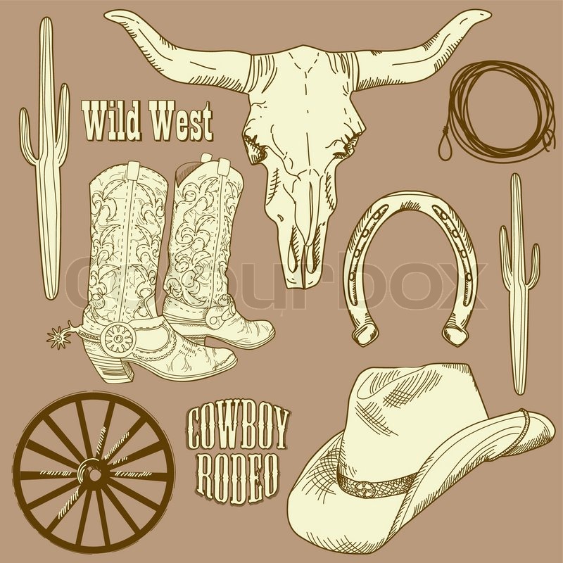 Old Western Clip Art Free
