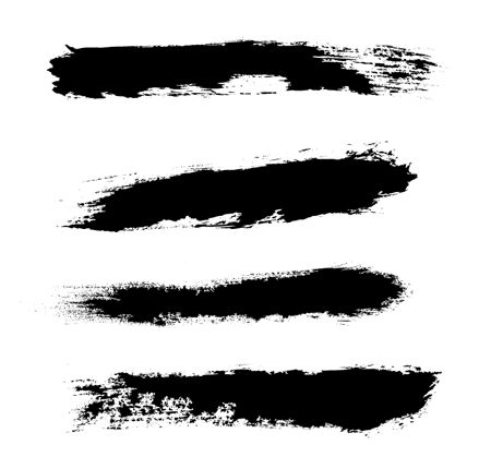 Paint Brush Strokes Vector