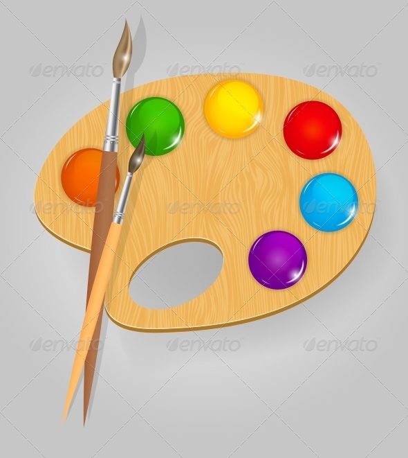 Paint Palette Clip Art Paint Palette Clip Art
