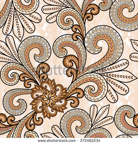 Paisley Seamless Pattern