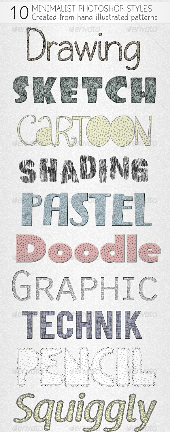 Pencil Effect Art Style Pencil Effect Art Style