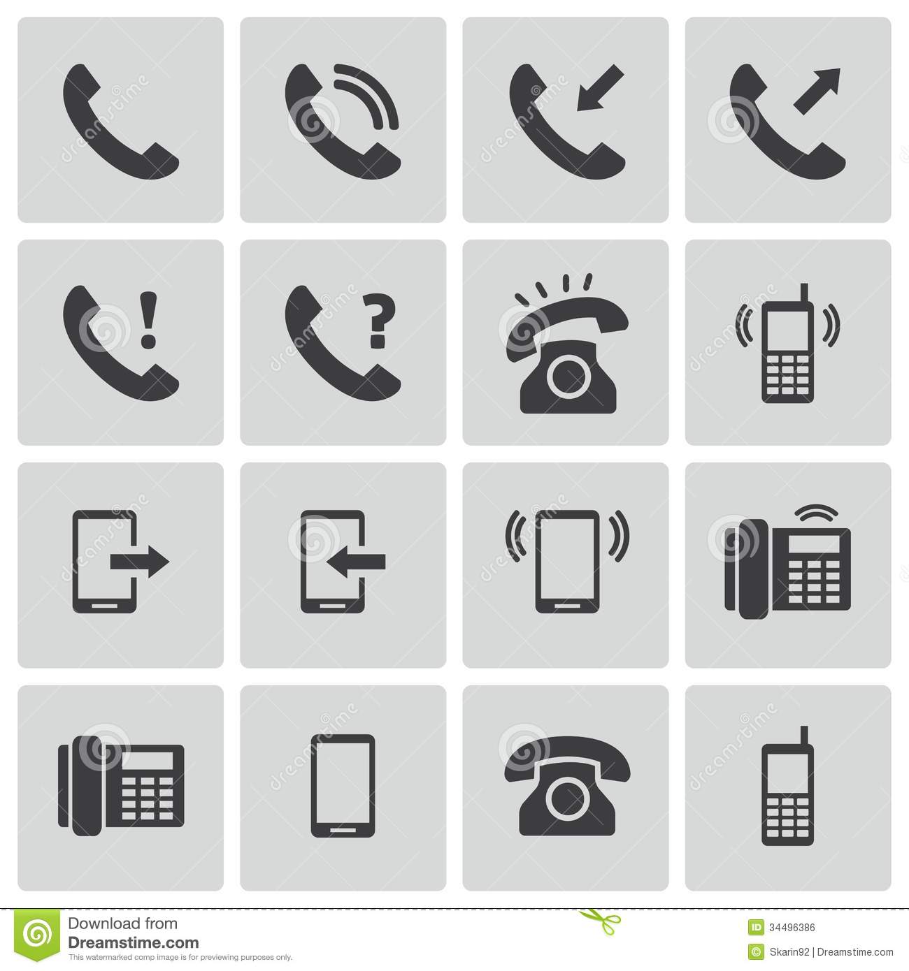 Phone Icon Vector Free