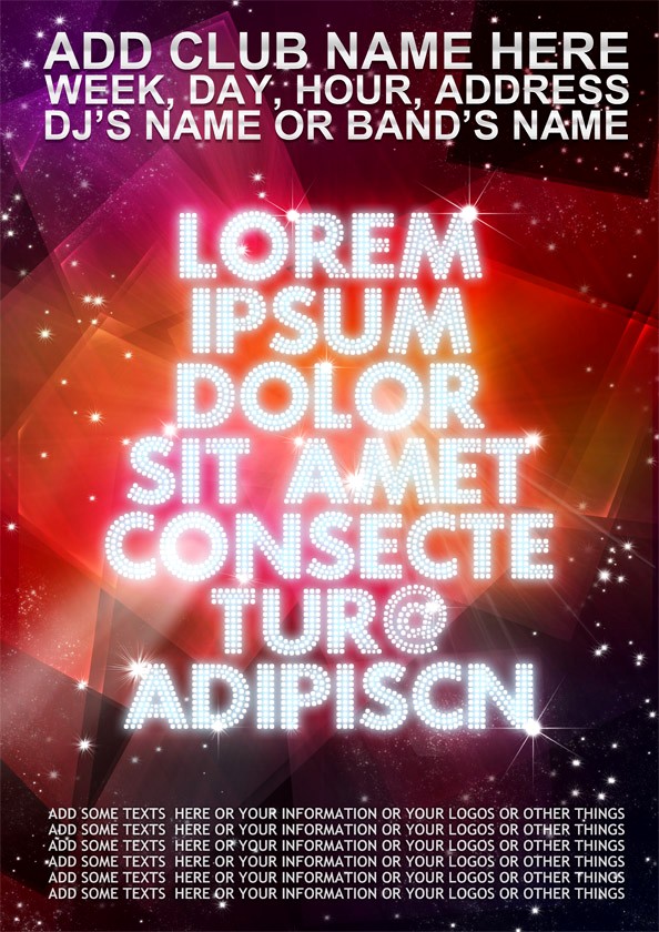 Photoshop PSD Poster Templates Free Download Photoshop PSD Poster Templates Free Download