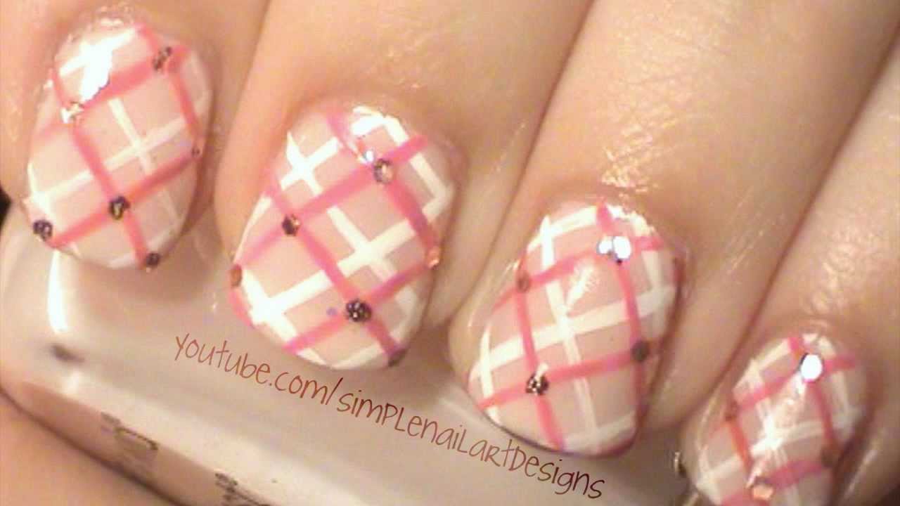 Plaid Nail Art