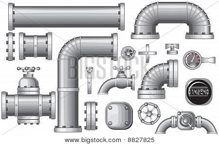 Plumbing Pipe Vector