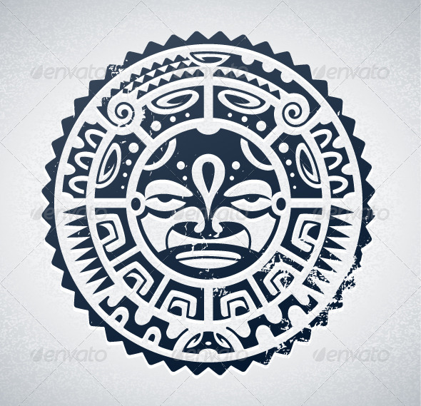 Polynesian Sun Tattoo Designs