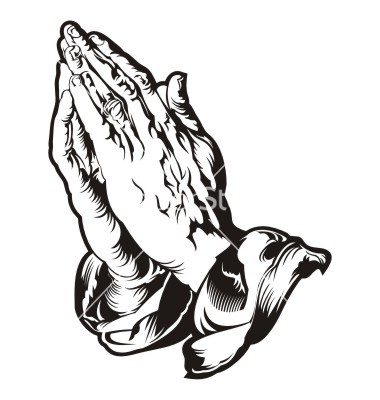 Praying Hands Vector