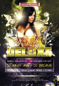 PSD Club Flyer Templates PSD Club Flyer Templates