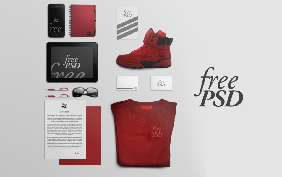 PSD Mockup Templates Free