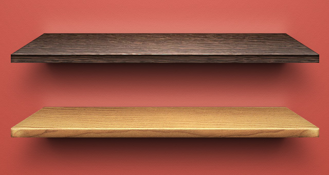 PSD Wood Shelves PSD Wood Shelves