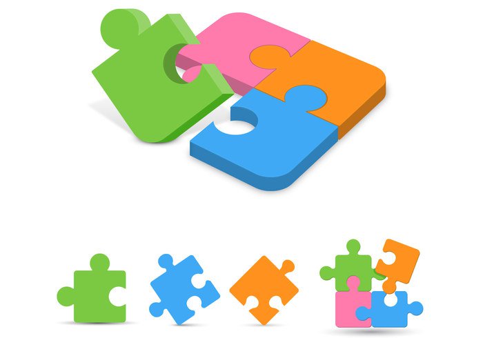 Puzzle Piece Vector