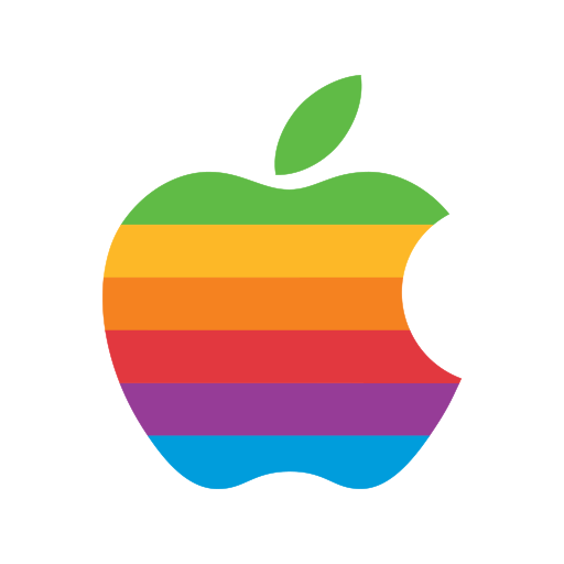 Rainbow Apple Logo