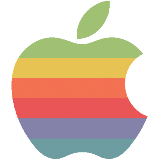 Rainbow Apple Logo