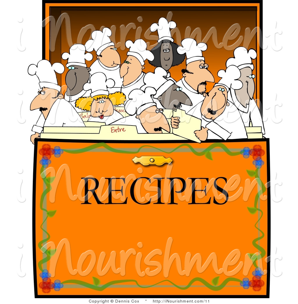 Recipe Box Clip Art