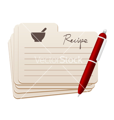 Recipe Vector