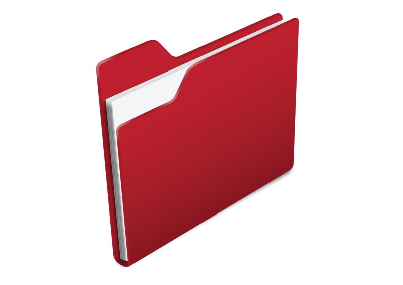 Red Folder Icon